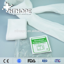 Krankenhauswegwerfartikel medizinische Verbrauchsartikel dreieckige Verbände verwendet